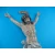 Korpus Pana Jezusa na krzyż z żywicy + napis 80 cm + lakier NATURALNY
